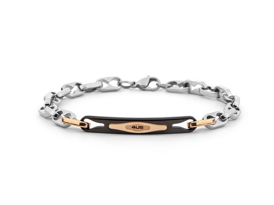 Bracciale 4US: Cesare Paciotti Uomo in Acciaio 4UBR8027 - 4UBR8027